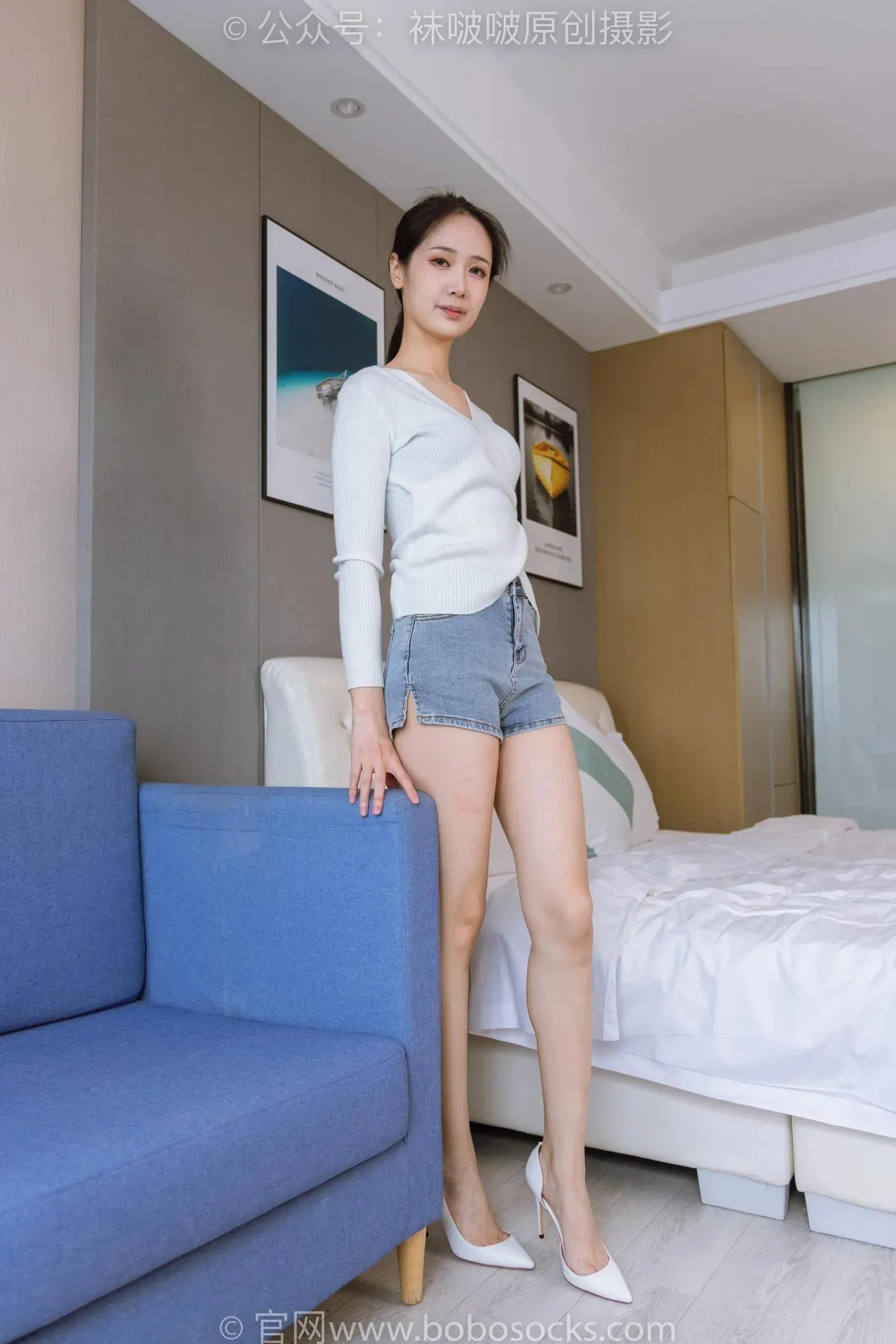 [BoBoSocks袜啵啵]NO.167 小安-高跟鞋、肉丝、裸足 [169P]插图5